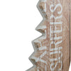 Big Kahuna Surf Club Shark Bite Surfboard Plaque Wall Sign - 60"x15"